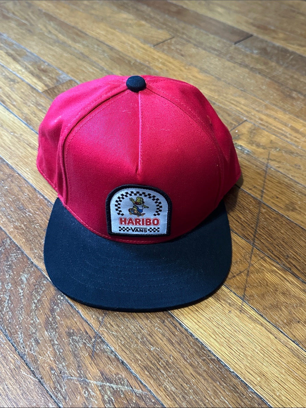 Haribo x Vans Off The Wall Red & Black Snapback Hat